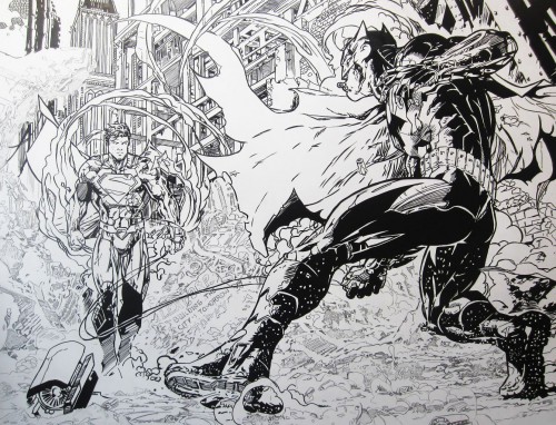 Batman / Superman - Encrage en cours - Jim Lee