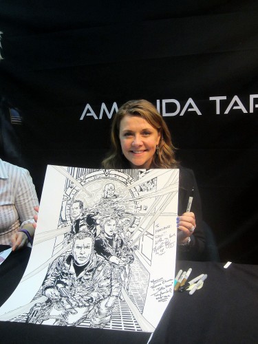 Amanda Tapping et ma reproduction Stargate