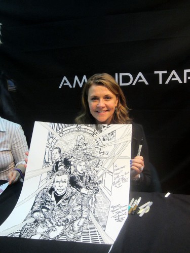 Amanda Tapping et ma reproduction Stargate