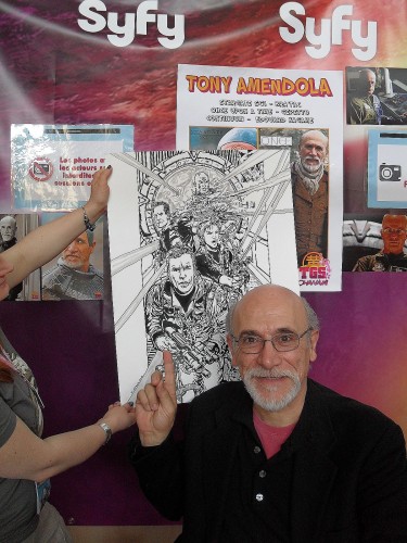 Tony Amendola et ma reproduction Stargate