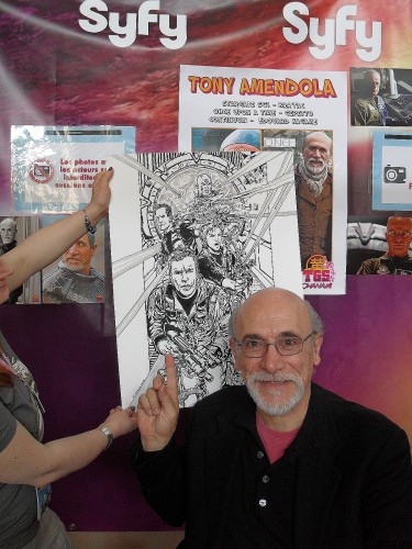 Tony Amendola et ma reproduction Stargate