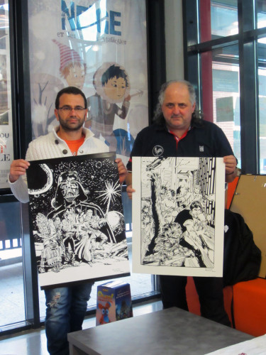Deux dessins qui trouvent une nouvelle maison