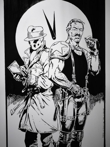 Rorschach et le Comédien de Dave Gibbons